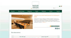 Desktop Screenshot of machadoassociados.com.br